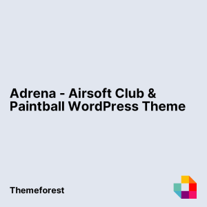 Adrena - Airsoft Club & Paintball WordPress Theme