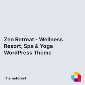 Zen Retreat - Wellness Resort, Spa & Yoga WordPress Theme