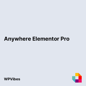 Anywhere Elementor Pro