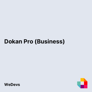 Dokan Pro (Business)