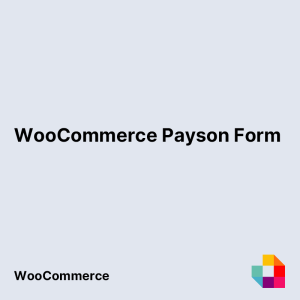 WooCommerce Payson Form