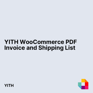 YITH WooCommerce PDF Invoice and Shipping List