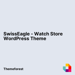 SwissEagle - Watch Store WordPress Theme