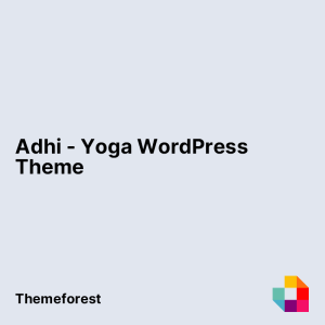 Adhi - Yoga WordPress Theme