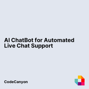AI ChatBot for Automated Live Chat Support